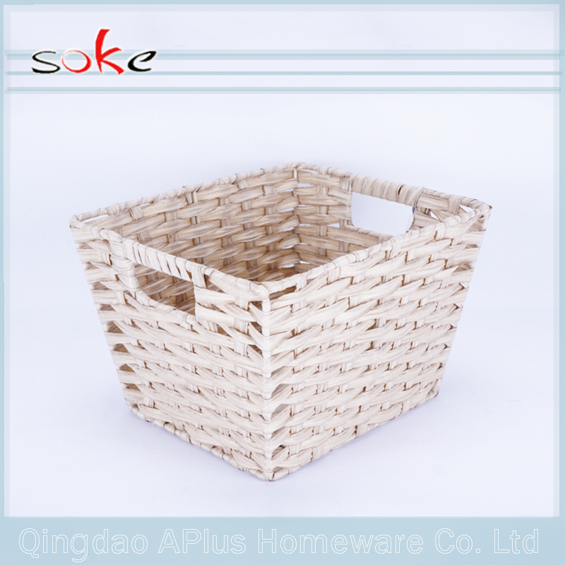 Висококачествена кошница за съхранение от ратан от 100% PE